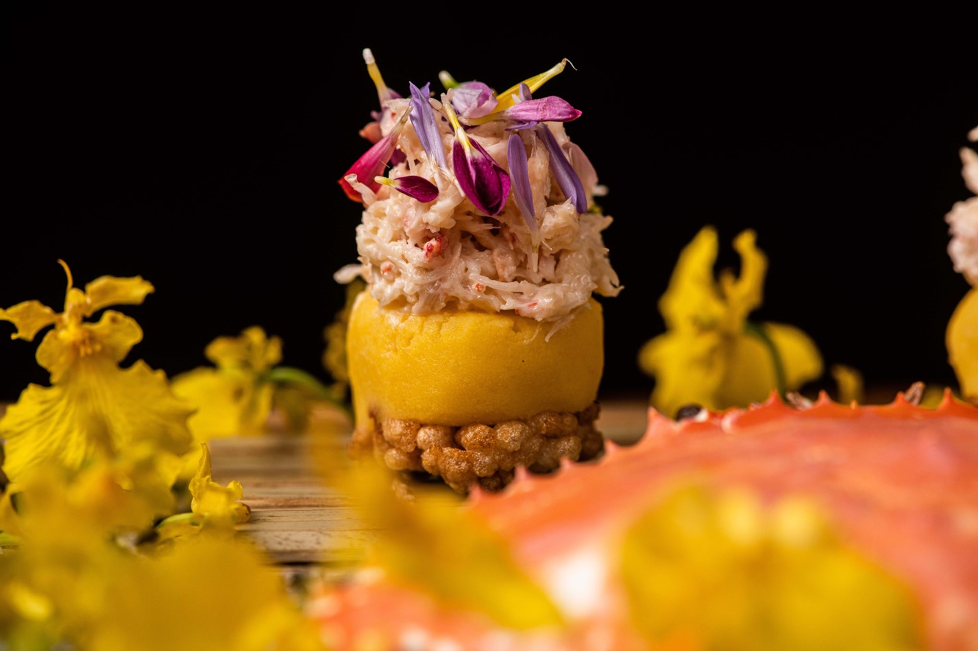 Crab, Potato, Rice | Zoku Experience Menu | The Hari Hong Kong