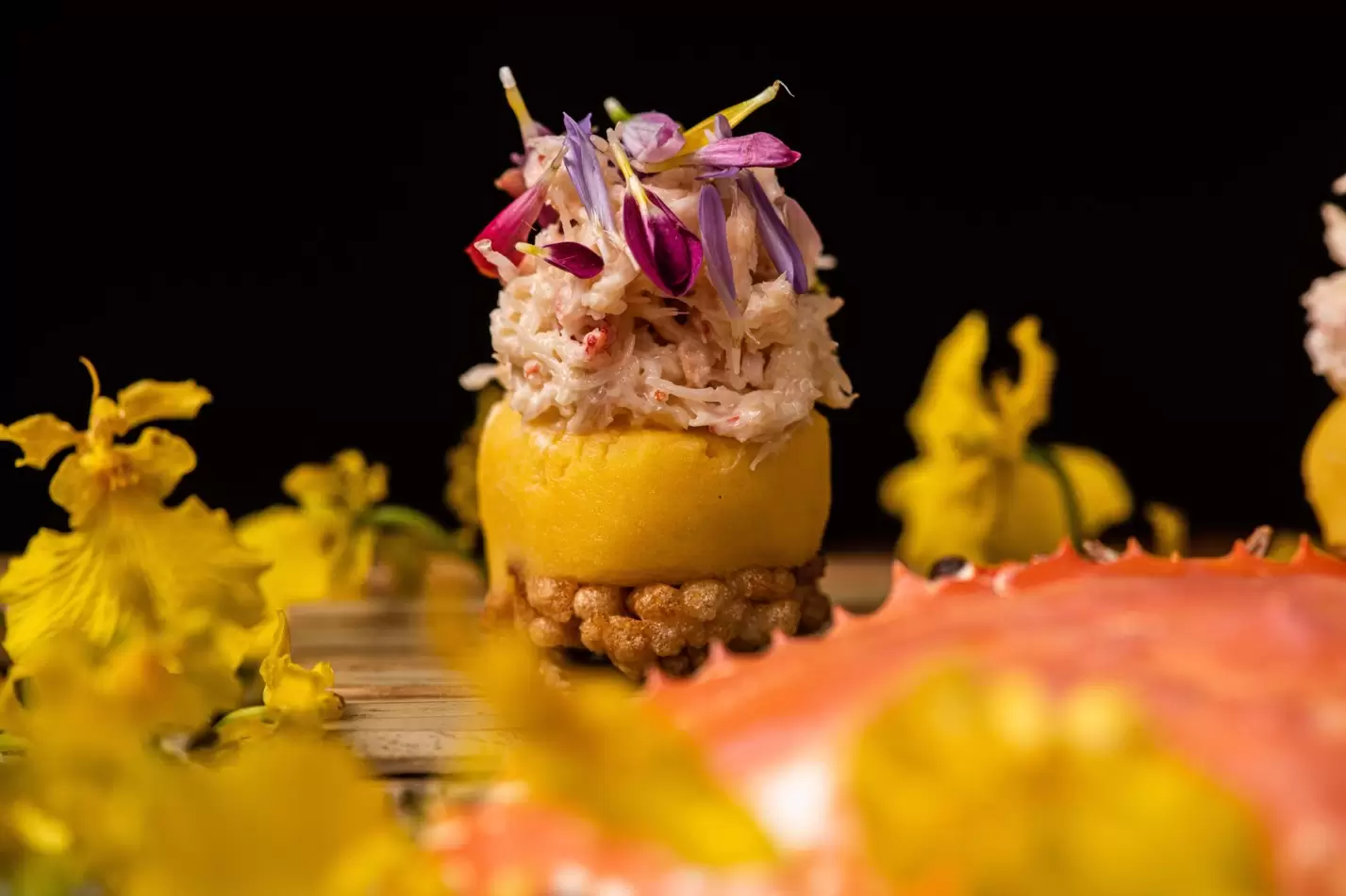 Crab, Potato, Rice | Zoku Experience Menu | The Hari Hong Kong