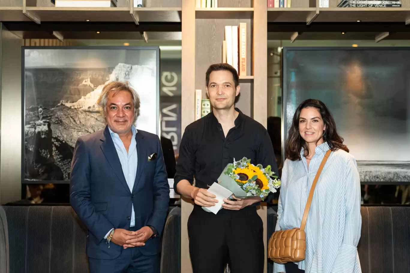 Gregory Kovacs with Dr. Aron