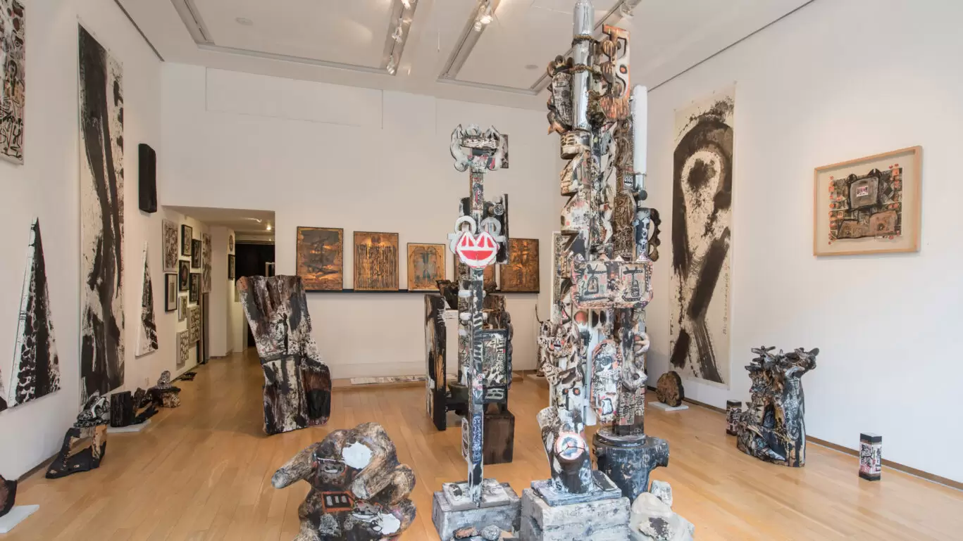 Frog-King-Totem-Exhibition-10-Chancery-Lane-Gallery