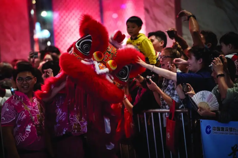 Hong Kong Celebrates International Chinese New Year