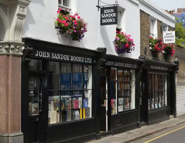 John Sandoe Books in Belgravia