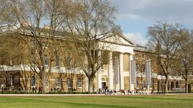 The exterior of The Saatchi Gallery