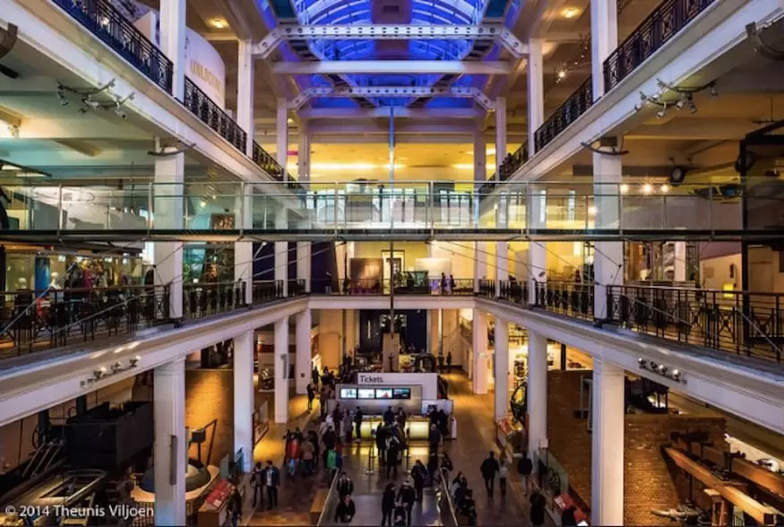 The inside of The Science Museum