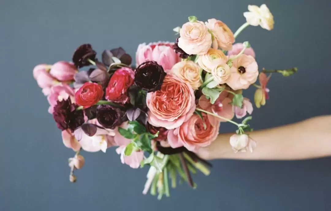 A bouquet of flowers