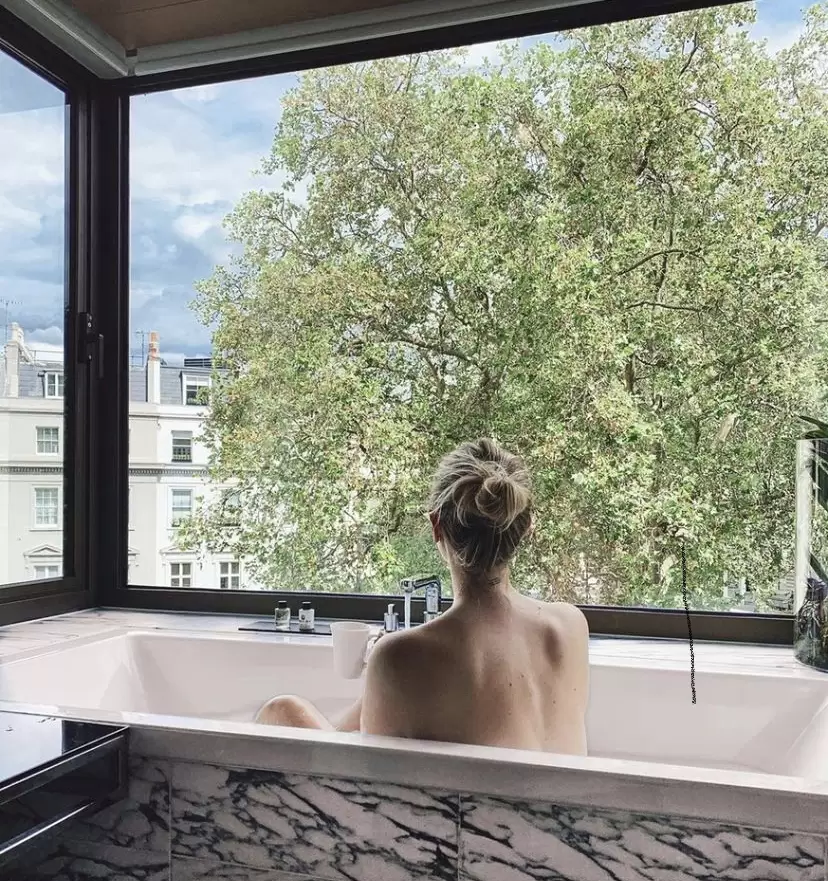 Bubble Bath with a view