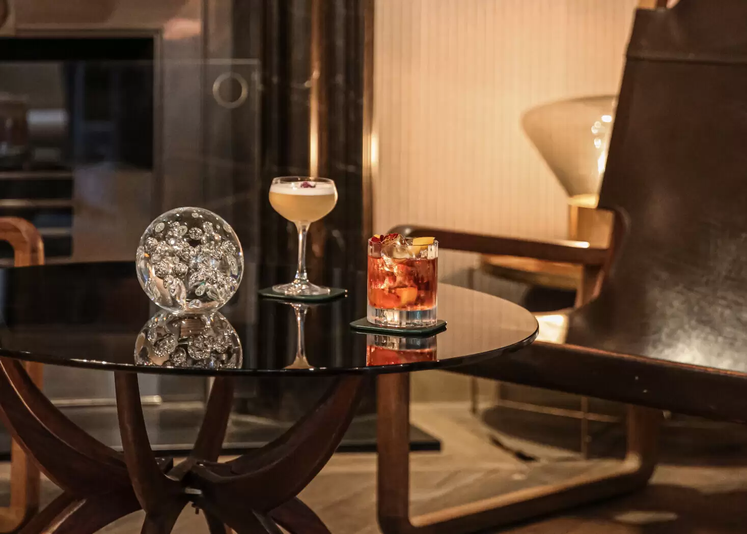 Cocktails in The Bar