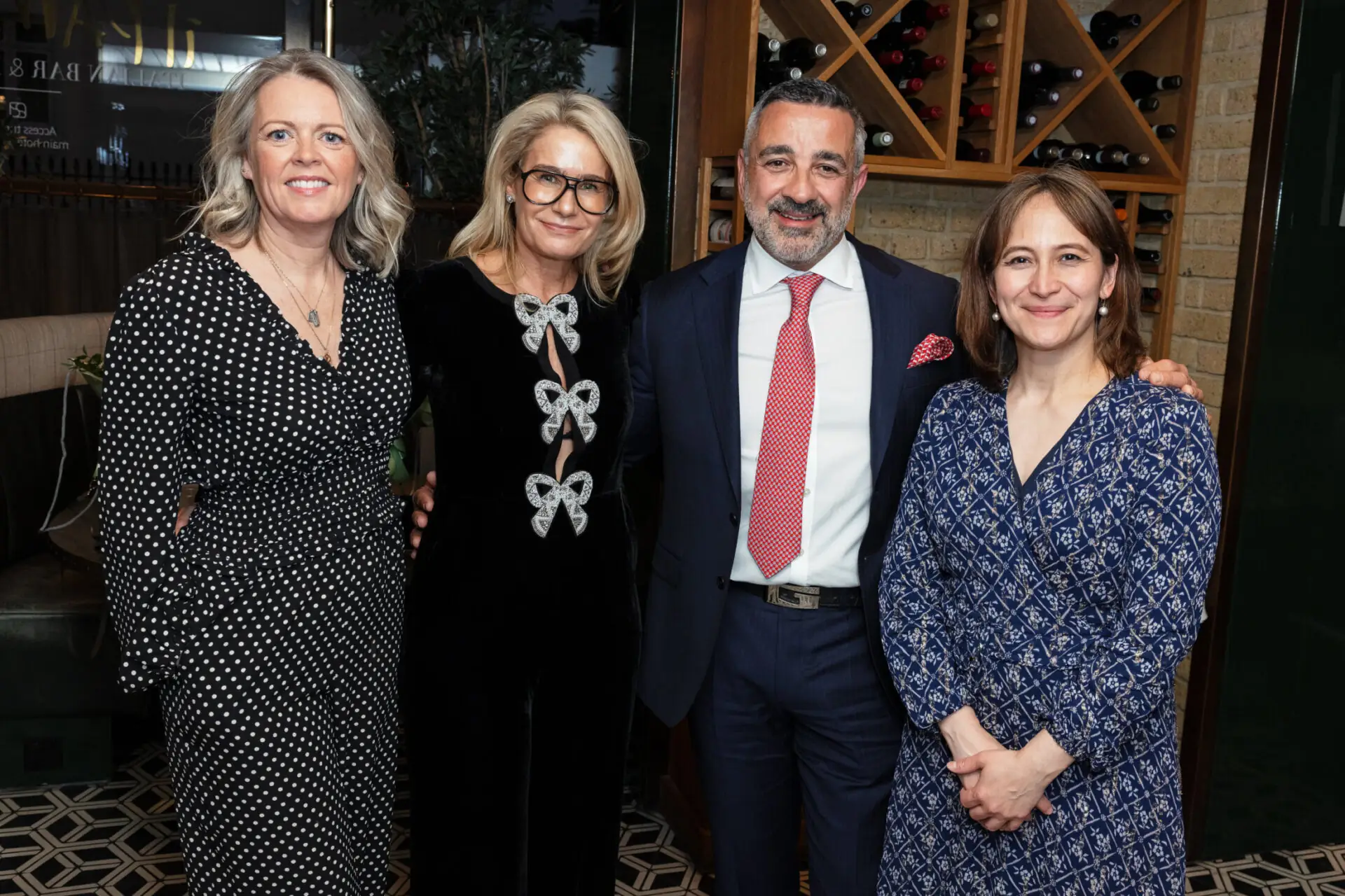Victoria Evans, Tori Cadogan, Francesco Sardelli and Maya Gartner (2)